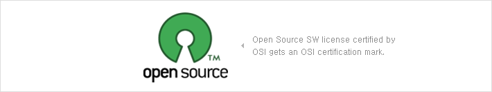 Open Source SW License certified by OSI gets an OSI certification mark