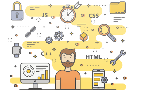 js, css, c++, html 관련 배경이미지