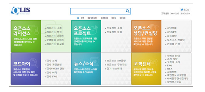 OLIS 사이트